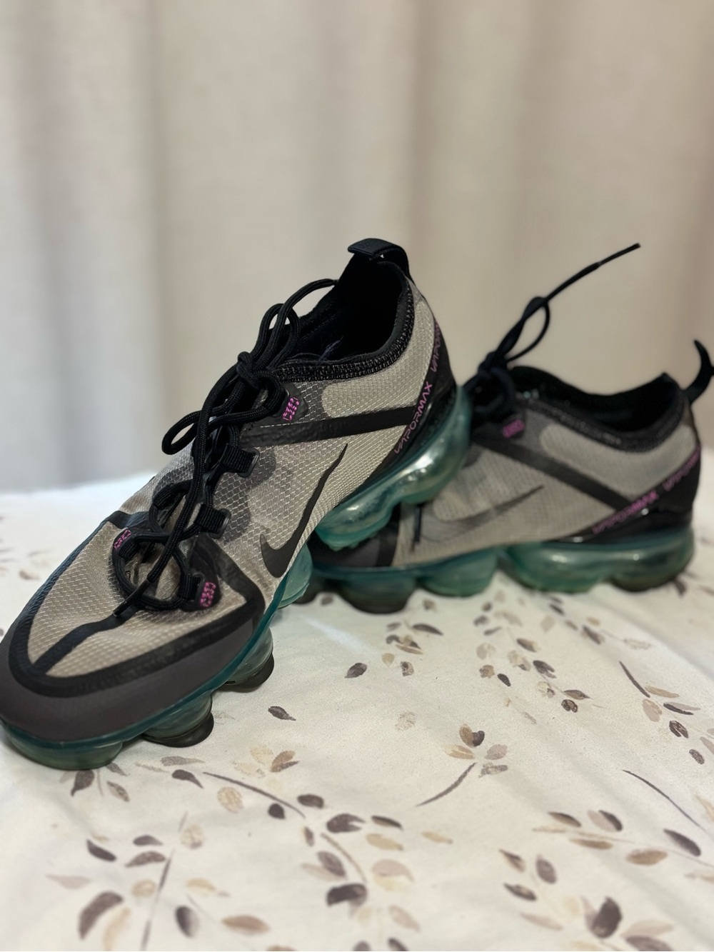 Nike Black And Teal Youth Running Shoe